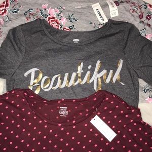 3 NEW Old Navy Tops size Youth XL 14